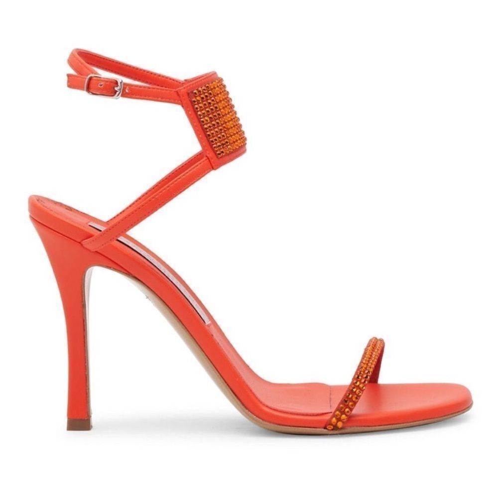 Stella McCartney 100 ECO Alter Mat Crystal  Glow Orange/Dust Bag 35 NWT $950